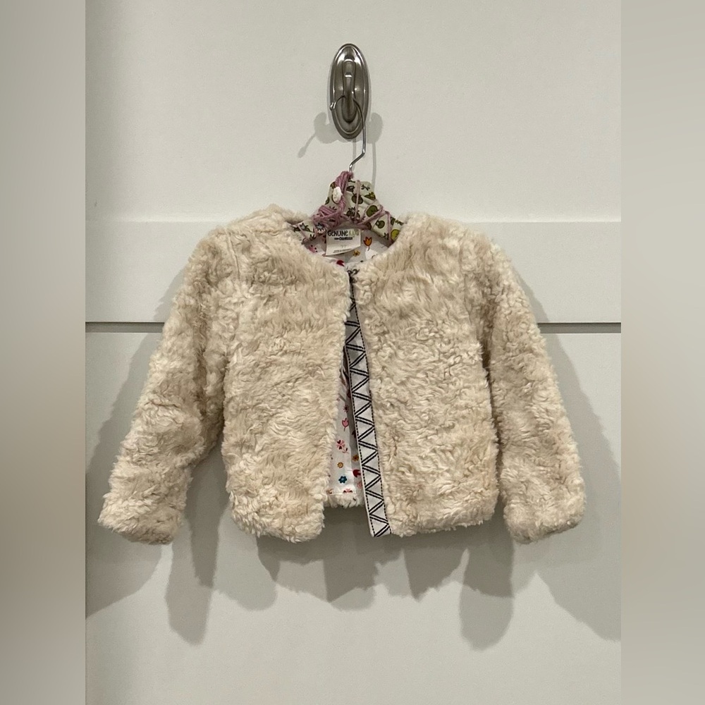 Genuine Kids Teddy Bear Faux Fur Coat